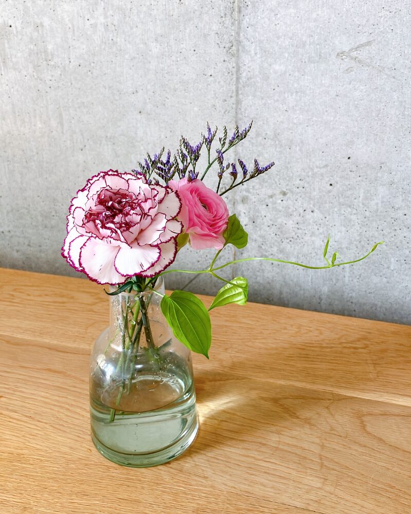 bloomeeお試しプランで実際に届いたお花