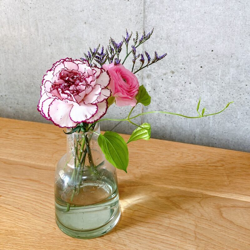 bloomeeお試しプランで実際に届いたお花