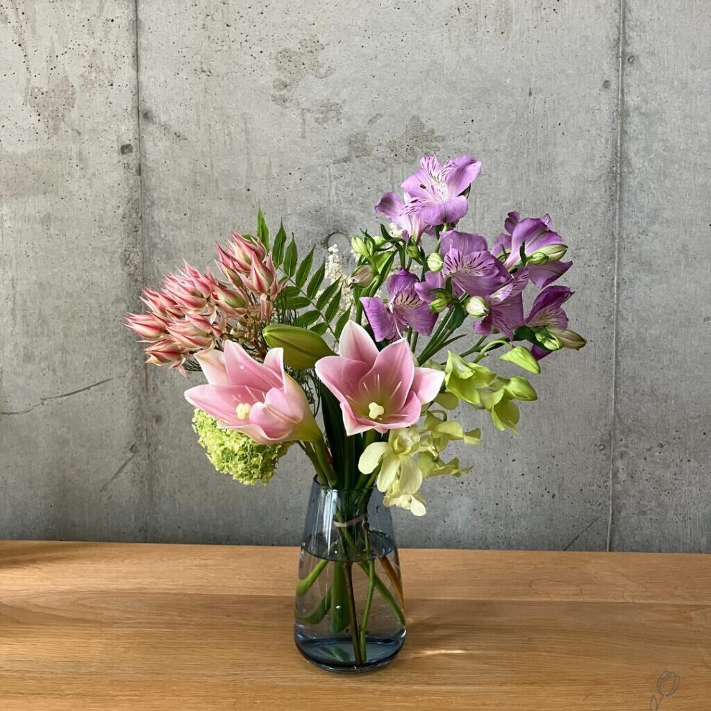 medeluのBasicプランで実際に届いたお花